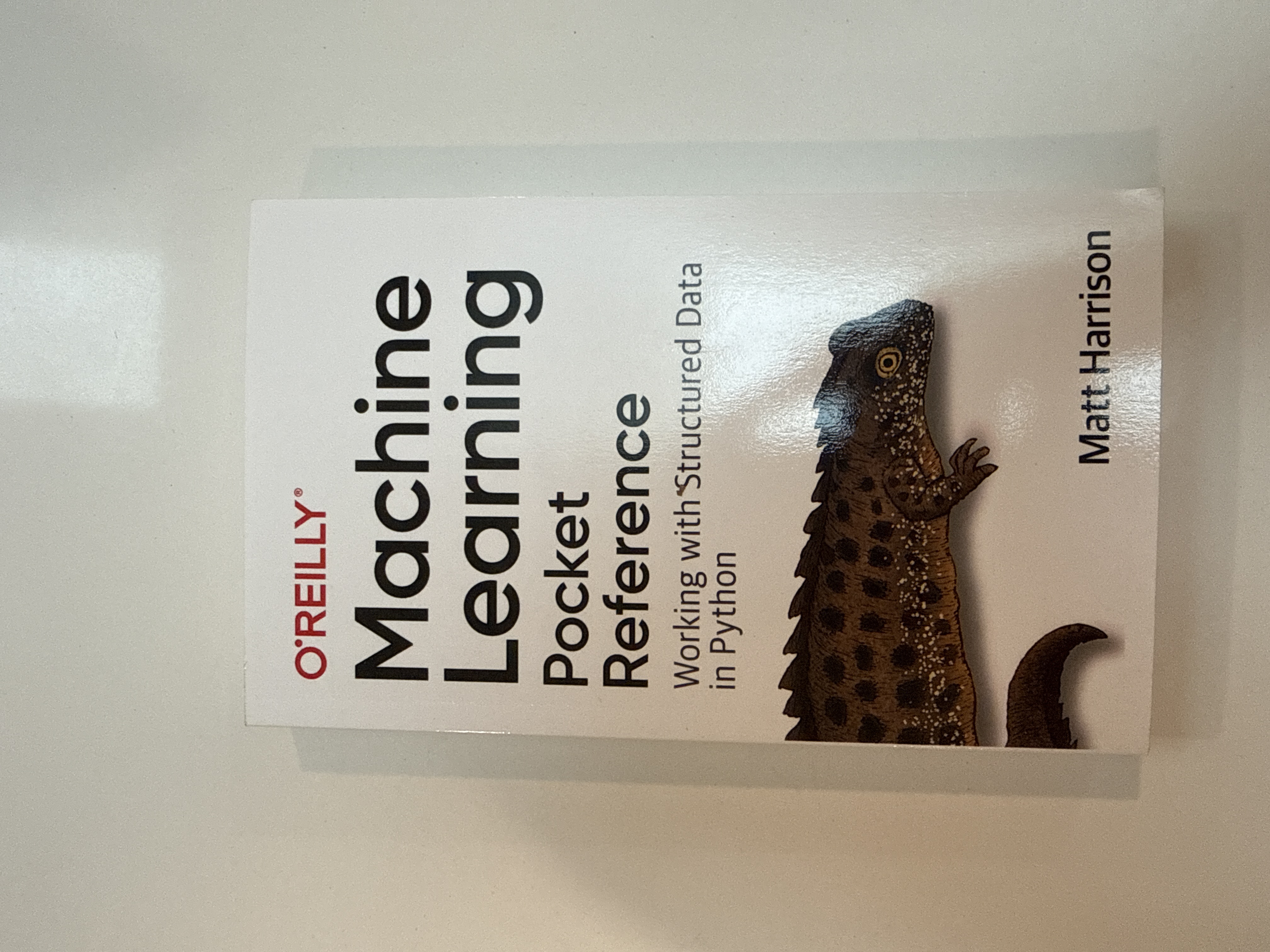 Machine Learning Pocket Reference 